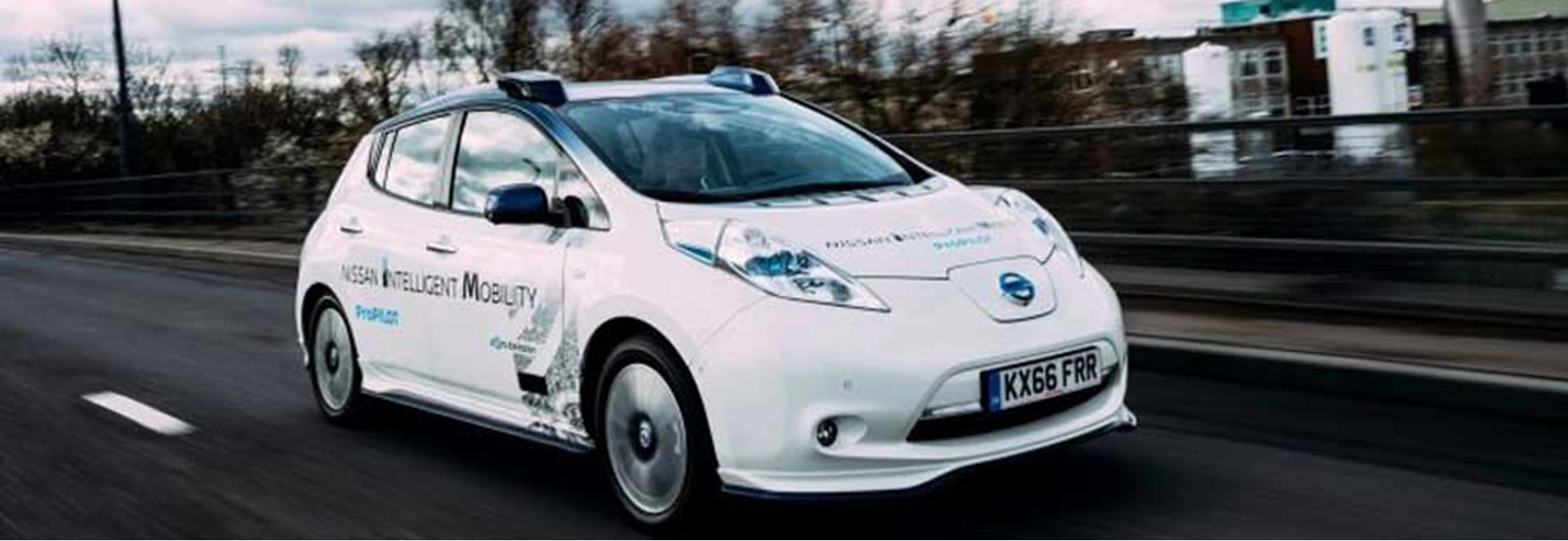 Nissan has trialled a driverless car in London